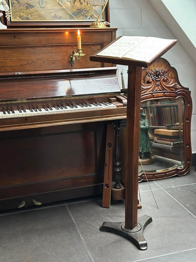 Antieke Engelse muziekstandaard Holborn Viaduct London/1900, Antiquités & Art, Antiquités | Autres Antiquités, Enlèvement