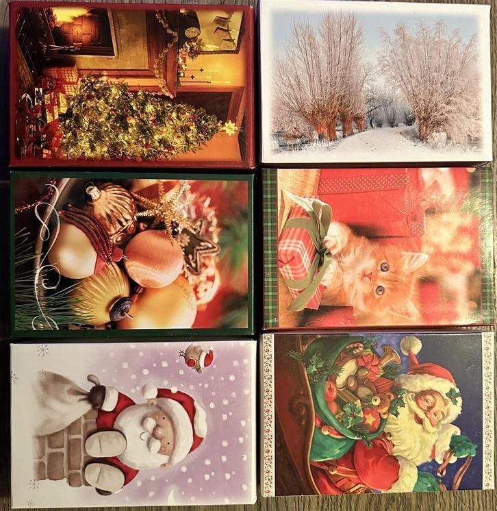 Partij Hallmark Kerstkaarten, Diversen, Rommelmarktspullen, Nieuw, Ophalen of Verzenden