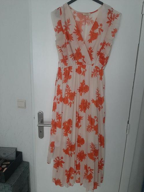 Robe longue, Kleding | Dames, Jumpsuits, Zo goed als nieuw, Beige, Ophalen