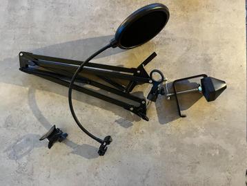 TTONOR Microphone Arm Stand Adjustable Microphone Holder beschikbaar voor biedingen