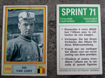 PANINI SPRINT 71 WIELRENNER  RIK VAN LOOY wielrennen  1971  beschikbaar voor biedingen