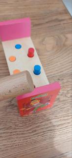 Houten speelgoed Bert en Ernie hamerspel, Kinderen en Baby's, Ophalen, Gebruikt