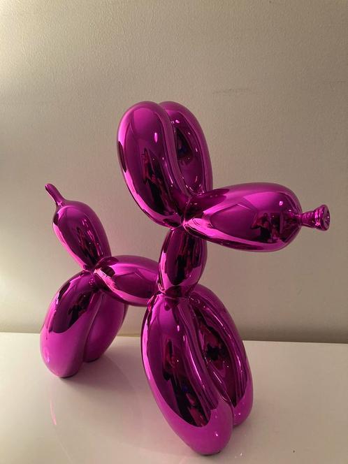 Ballon Dog Jeff Koons (After) : avec COA et boîte, Antiquités & Art, Art | Objets design