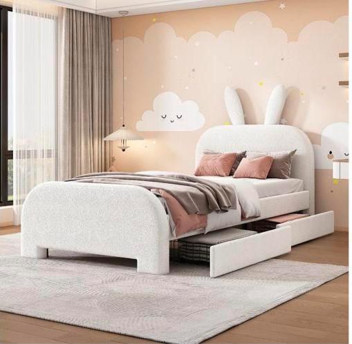 2 x kinderbedden 90x200, Kinderen en Baby's, Kinderkamer | Bedden, Zo goed als nieuw, Ophalen