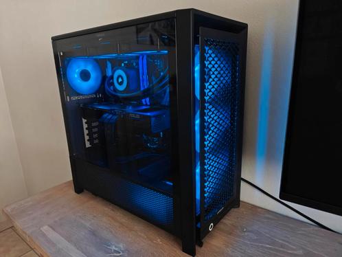 High end gaming pc AMD ryzen 7 9800X3D + RADEON RX9070XT, Computers en Software, Desktop Pc's, Zo goed als nieuw, HDD, SSD, Gaming