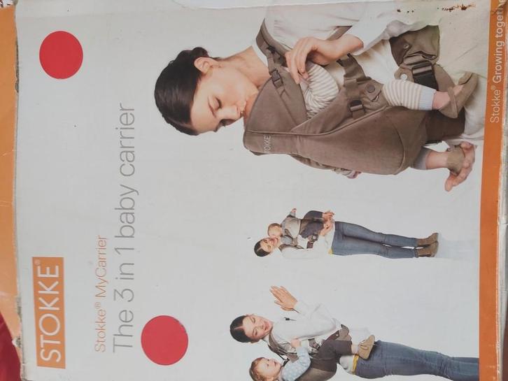 stokke my carrier the 3 in 1 baby carrier, Kinderen en Baby's, Babydragers en Draagdoeken, Nieuw, Draagzak, Ophalen