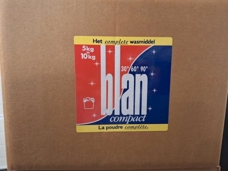 blan waspoeder 5kg, Elektronische apparatuur, Was-droogcombinaties, Ophalen of Verzenden