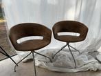 4 originele andreu world stoelen, Ophalen, Overige materialen, Gebruikt, Bruin