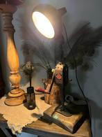 Industriële handmade tafellamp, Antiek en Kunst, Ophalen