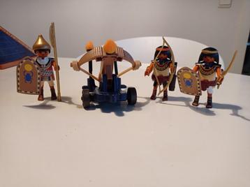 Playmobil History Egyptische katapult + ruiter beschikbaar voor biedingen