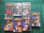 7 cassettes vhs volume 2-5-6-7-8-9-10 albator, Ophalen of Verzenden, Gebruikt