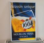 Geëmailleerd bordenbier Kronenbourg 2001, Verzamelen, Ophalen of Verzenden