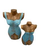 2 bustes décoratifs en bois, Keukies Shop, Enlèvement ou Envoi, Warandestraat 51, Nazareth, Info@keukiesshop.com