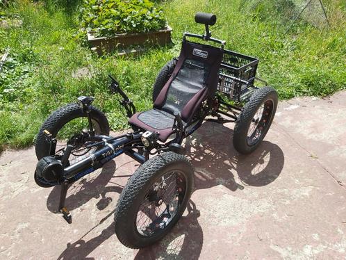 Vélo quad assistance électrique, Fietsen en Brommers, Elektrische fietsen, Zo goed als nieuw, Overige merken, 50 km per accu of meer