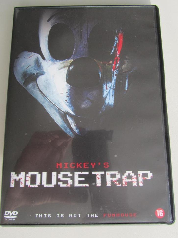 DVD MICKEY'S MOUSE TRAP, Cd's en Dvd's, Dvd's | Horror, Zo goed als nieuw, Slasher, Vanaf 16 jaar, Ophalen of Verzenden