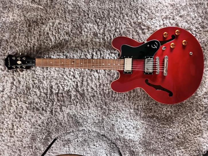 Epiphone Dot ES-335, Muziek en Instrumenten, Snaarinstrumenten | Gitaren | Elektrisch, Zo goed als nieuw, Epiphone, Ophalen