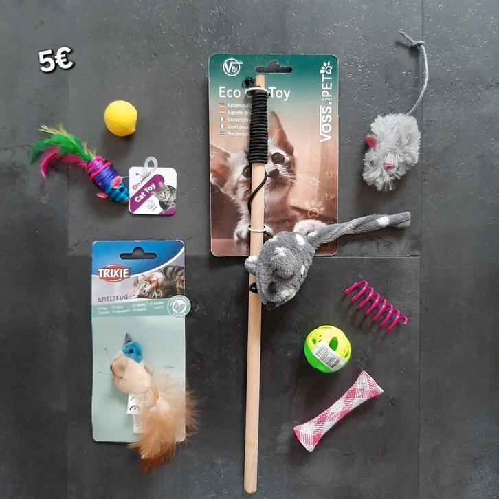 Kattenspeelgoed set nr 5, Dieren en Toebehoren, Kattenspeelgoed, Nieuw, Ophalen of Verzenden