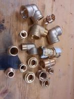 MESSING KOPPELSUKKEN SANITAIR / GAS, Ophalen of Verzenden, Nieuw