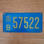 B nummerplaat voor boot., Enlèvement ou Envoi