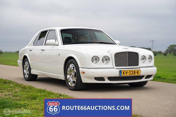 Bentley Arnage R | 2005 | Route 66 Auctions, Auto's, Bentley, Bedrijf, Te koop, Arnage, Benzine, Overige carrosserie, Handgeschakeld