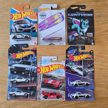 8x Hot Wheels - Grote kaart [Nieuw] beschikbaar voor biedingen