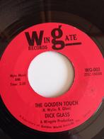 DICK GLASS. the golden touch . POPCORN OLDIES USA 45T, Cd's en Dvd's, Vinyl | Country en Western, Ophalen of Verzenden, Zo goed als nieuw