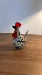 Haan in muranoglas, Antiek en Kunst, Antiek | Glaswerk en Kristal, Ophalen