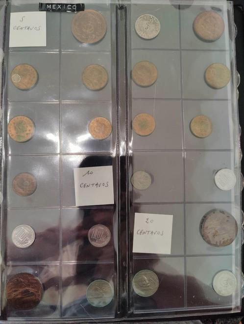 Mexico collectie munten 140 stuks, Postzegels en Munten, Munten | Amerika, Losse munt, Midden-Amerika, Ophalen