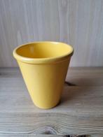 bloempotje geel, Gebruikt, Rond, Binnen, Ophalen of Verzenden