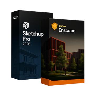 SketchUp Pro 2026 + Enscape 4 beschikbaar voor biedingen