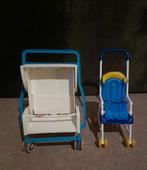 Vintage Barbie en Heart Family buggy, Ophalen of Verzenden, Gebruikt, Barbie