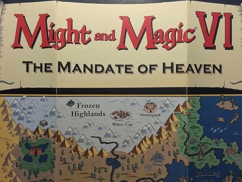 Might and Magic 6 The mandate of heaven, Consoles de jeu & Jeux vidéo, Jeux | PC, Comme neuf, Enlèvement