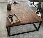 Rustieke en landelijke salontafel te koop, Ophalen, 50 tot 100 cm, Zo goed als nieuw, 150 tot 200 cm