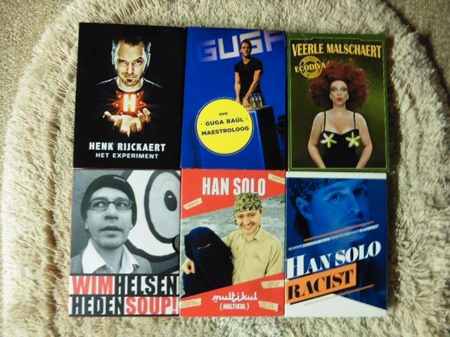 Cabaret / Stand-Up Comedy Collectie ( Guga - Han Solo  ), Cd's en Dvd's, Dvd's | Cabaret en Sketches, Zo goed als nieuw, Stand-up of Theatershow