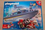 Playmobil 4429 politieboot met duiker en zodiac, Ophalen, Gebruikt, Complete set