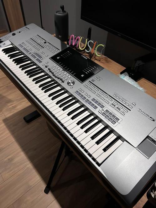 Yamaha tyros 5 - geheugenkaart - expansionpacks - stand, Muziek en Instrumenten, Keyboards, Zo goed als nieuw, 76 toetsen, Yamaha