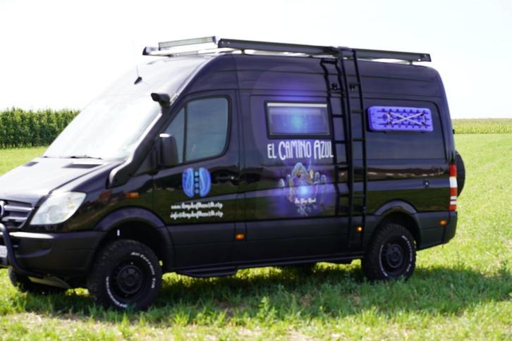 camper 4x4, Caravans en Kamperen, Mobilhomes, Particulier, tot en met 2, Buscamper of Camperbus, Overige merken, Mercedes, Diesel