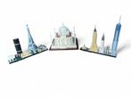 Set van 3 LEGO sets: Paris,New York City,Taj Mahal, Ophalen of Verzenden, Zo goed als nieuw, Complete set, Lego