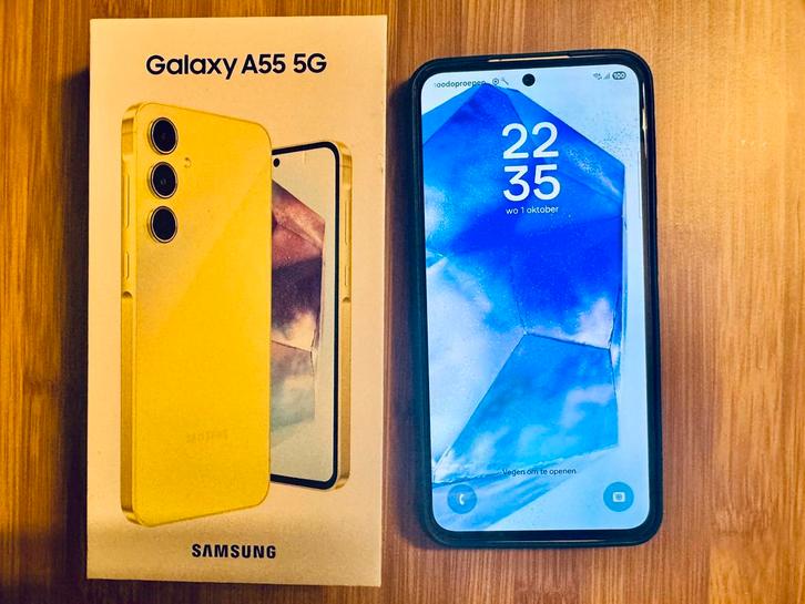 Samsung Galaxy A55 5G 128gb als nieuw, Telecommunicatie, Mobiele telefoons | Samsung, Zo goed als nieuw, Galaxy A, 128 GB, Zonder abonnement
