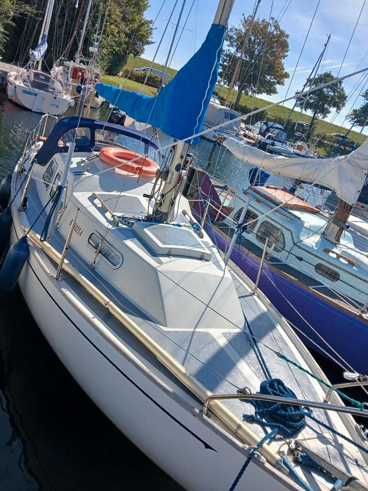 Mooie Bandholm 24 compleet, Watersport en Boten, Kajuitzeilboten en Zeiljachten, Gebruikt, Tourjacht of Cruiser, Polyester, 6 tot 9 meter