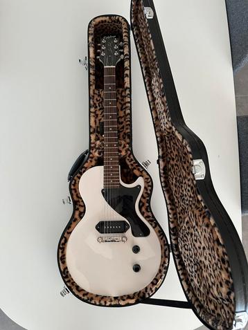 Epiphone Billie Joe Armstrong Les Paul junior classic white beschikbaar voor biedingen