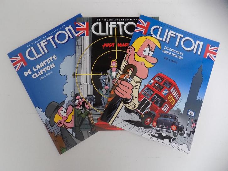 Clifton ~ Complete serie Nieuwe avonturen 1 t/m 3, Boeken, Stripverhalen, Nieuw, Complete serie of reeks, Ophalen of Verzenden