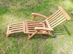 Kinder dekchairs, Jardin & Terrasse, Chaises de jardin, Comme neuf, Enlèvement, Bois de teck