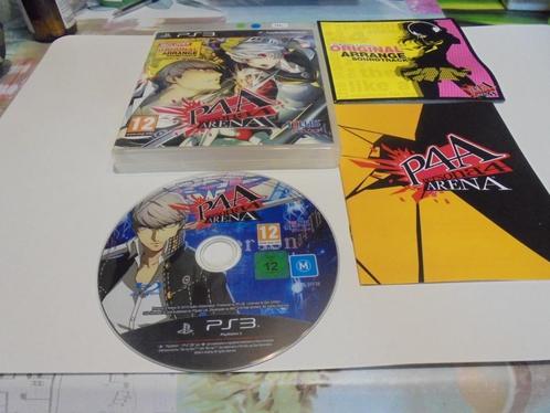 Playstation 3 P4A Persona 4 Arena + soundtrack (orig-complee, Games en Spelcomputers, Games | Sony PlayStation 3, Gebruikt, 2 spelers