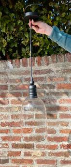 Hanglamp landelijke stijl, Glas, Industrieel, Ophalen of Verzenden, Zo goed als nieuw