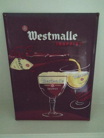 reclamebord westmalle beschikbaar voor biedingen