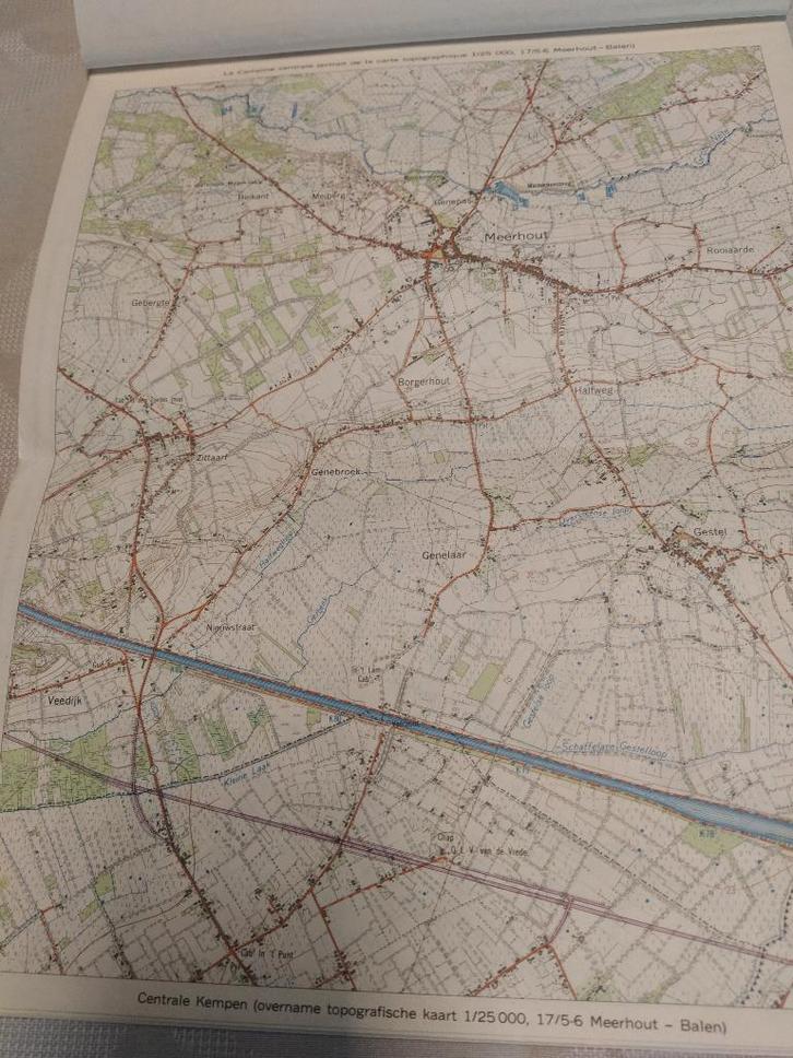 uittreksels uit de topografische kaarten, Boeken, Atlassen en Landkaarten, Overige typen, België, Ophalen of Verzenden