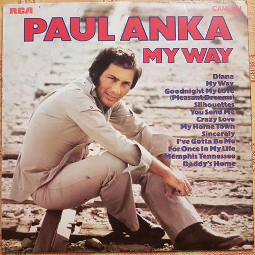 LP My way - Paul Anka - 1974, CD & DVD, Vinyles | Pop, Utilisé, 1960 à 1980, 12 pouces, Enlèvement ou Envoi