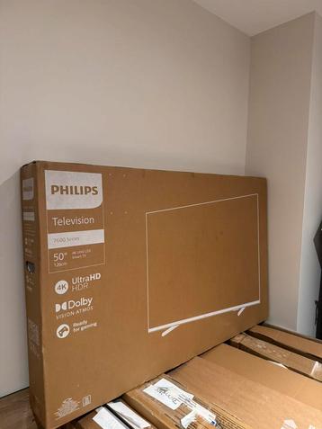 TE KOOP: Nieuwe Philips 50” 4K UHD Smart TV (50PUS7608/12) beschikbaar voor biedingen