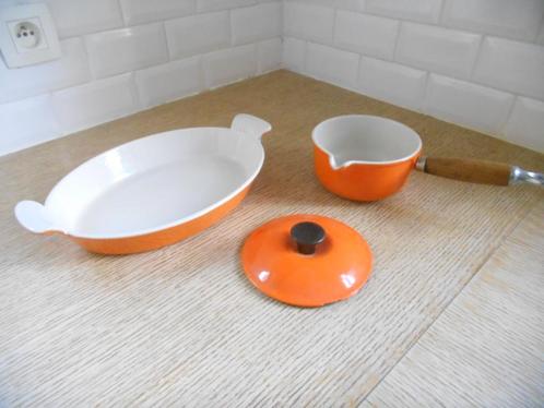 Le Creuset - Cousances koekenpan/schaal(gietijzeren braadpan, Huis en Inrichting, Keuken | Potten en Pannen, Gietijzer, Ophalen of Verzenden